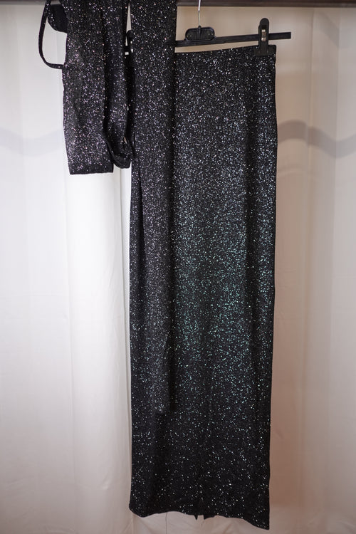 Glam Black Gliter Set