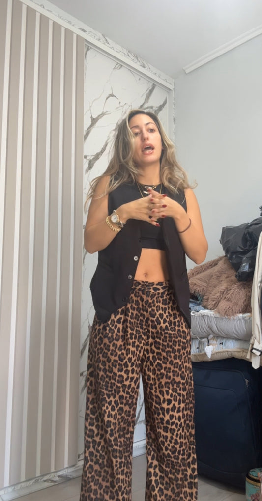 Leopard pants